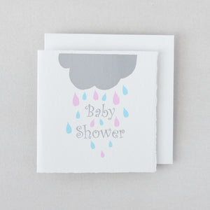 Baby shower and raindrops
